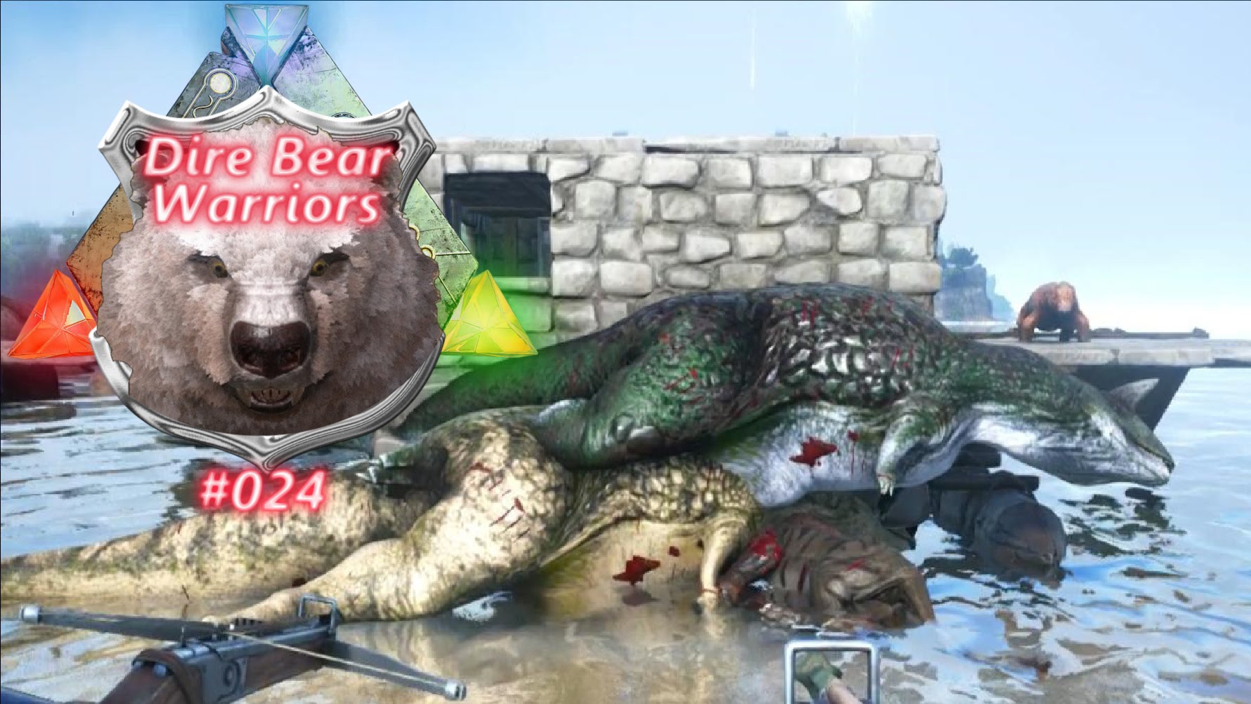 ARK: Dire Bear Warriors PVP [S0E023] ✪ Zähmen auf der Monsterinsel ✪ Sbz Lp