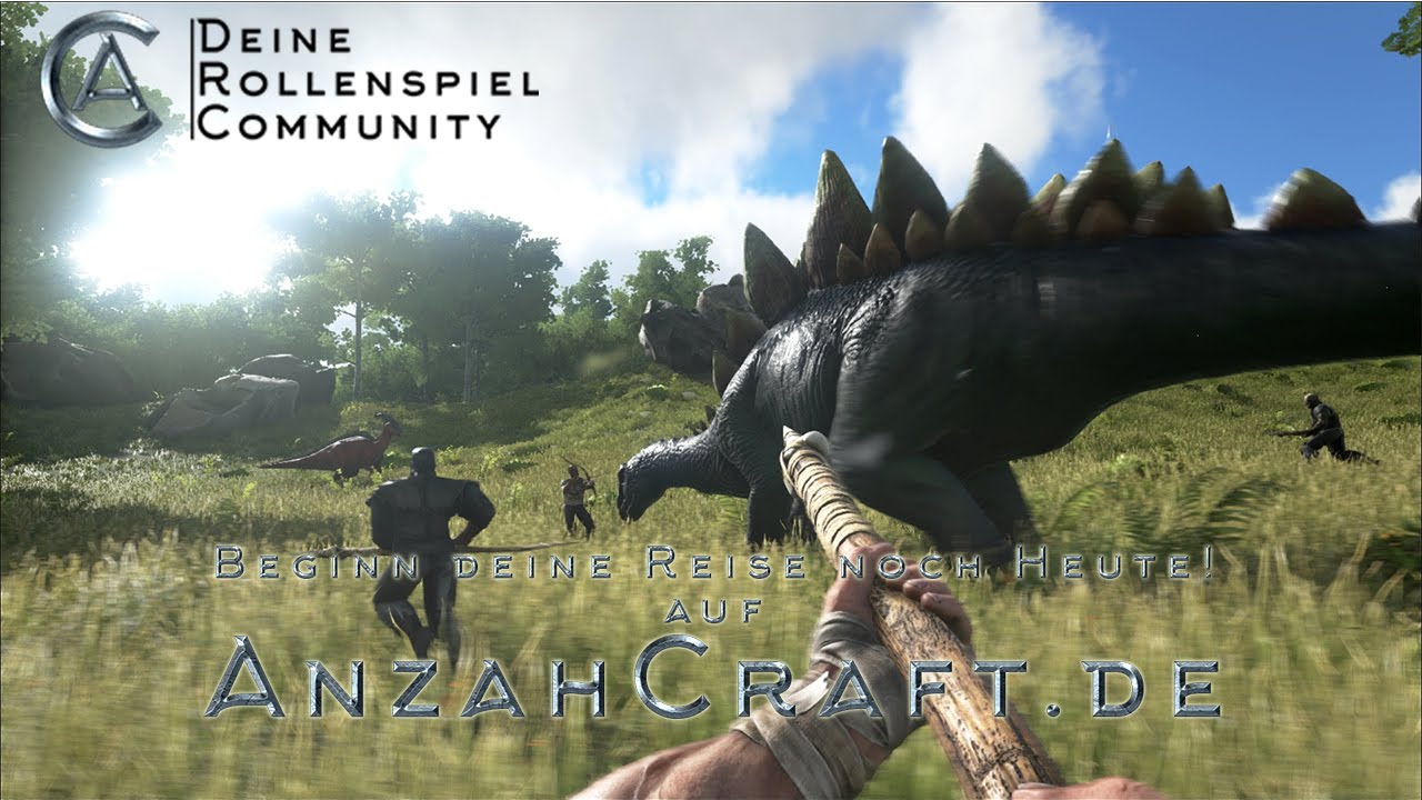 AnzahCraft - ARK: Survival Evolved Rollenspiel Server