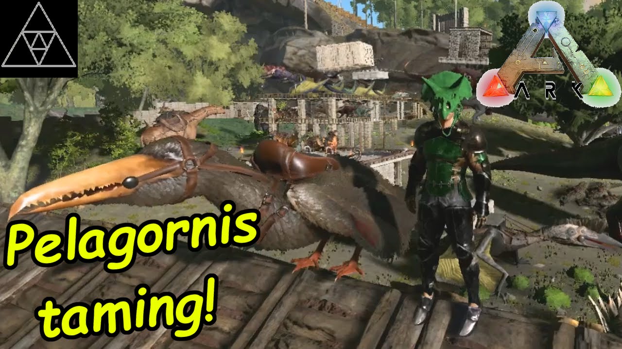 ARK Gameplay EP149! Pelikan? Pelagornis! Die geschicktesten Fischer in ARK!