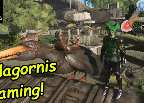 ARK Gameplay EP149! Pelikan? Pelagornis! Die geschicktesten Fischer in ARK!