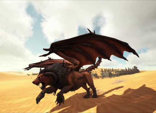 ARK: Scorched Earth - Meet and fear the Manticore!