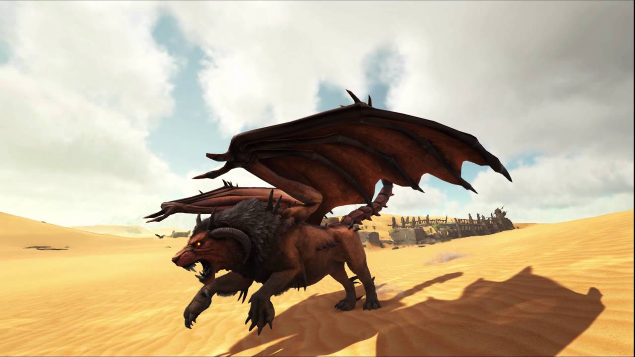 ARK: Scorched Earth - Meet and fear the Manticore!