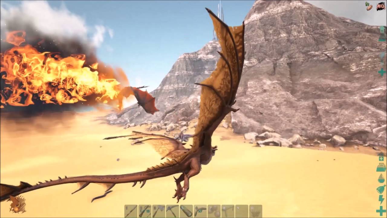 ARK Scorched Earth - Wyvern Jagd Teil3