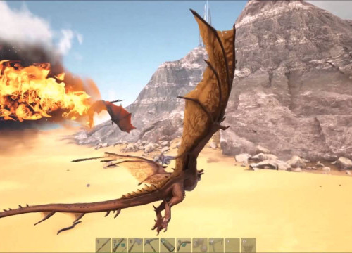 ARK Scorched Earth - Wyvern Jagd Teil3