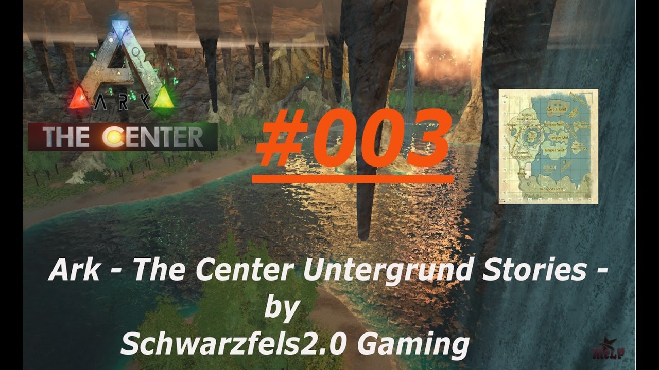 ARK The Center - Unterwelten Stories  | #003 Dilophosaurus Horden | ARK Survivor Evolved - McLP