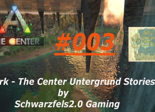 ARK The Center - Unterwelten Stories  | #003 Dilophosaurus Horden | ARK Survivor Evolved - McLP