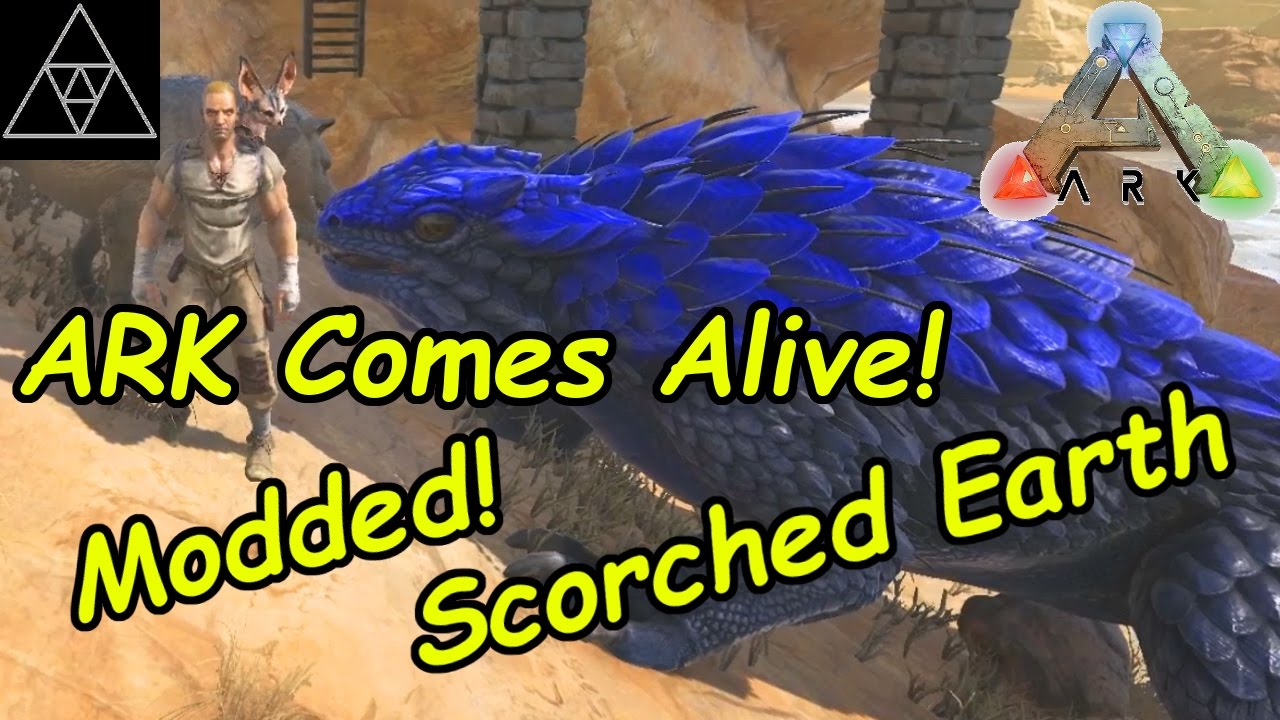 Modded ARK: Scorched Earth #001 ► ARK Comes Alive! Überlebenskampf - Allein in der Wüste!