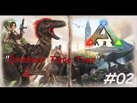 ARK Survival Evolved | #02 Neue Base - Direbear Tame Time | German Gameplay by McLP