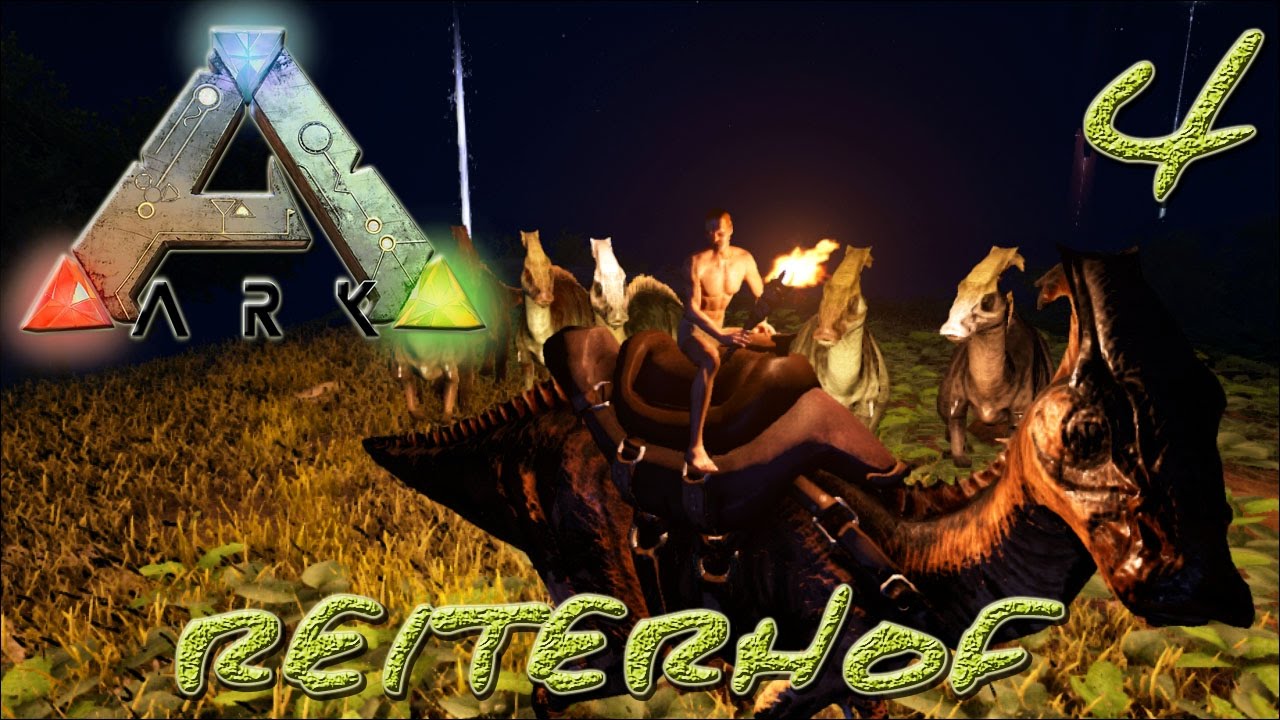 ARK:Survival Evolved #4 - "Reiterhof" [r4p70r-Entertainment]