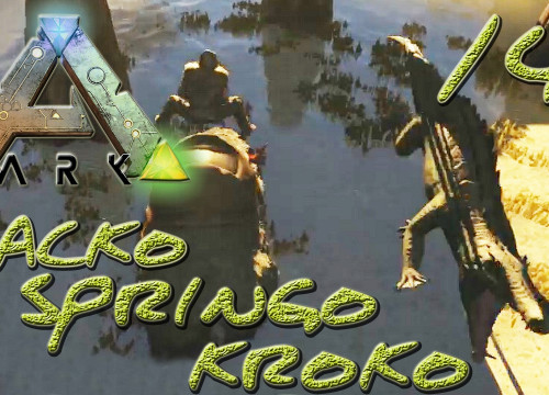 ARK:Survival Evolved #14 - "Kacko-Springo-Kroko" [gatoLOCO]