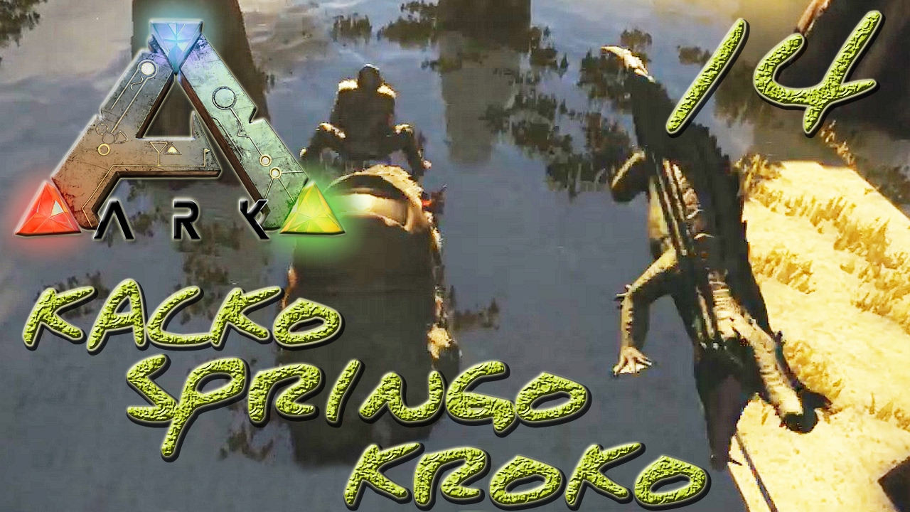 ARK:Survival Evolved #14 - "Kacko-Springo-Kroko" [gatoLOCO]