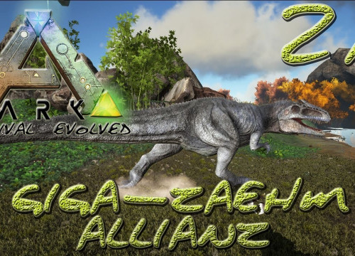 ARK:Survival Evolved #21 - "Giga-zähm-Allianz" [gatoLOCO]