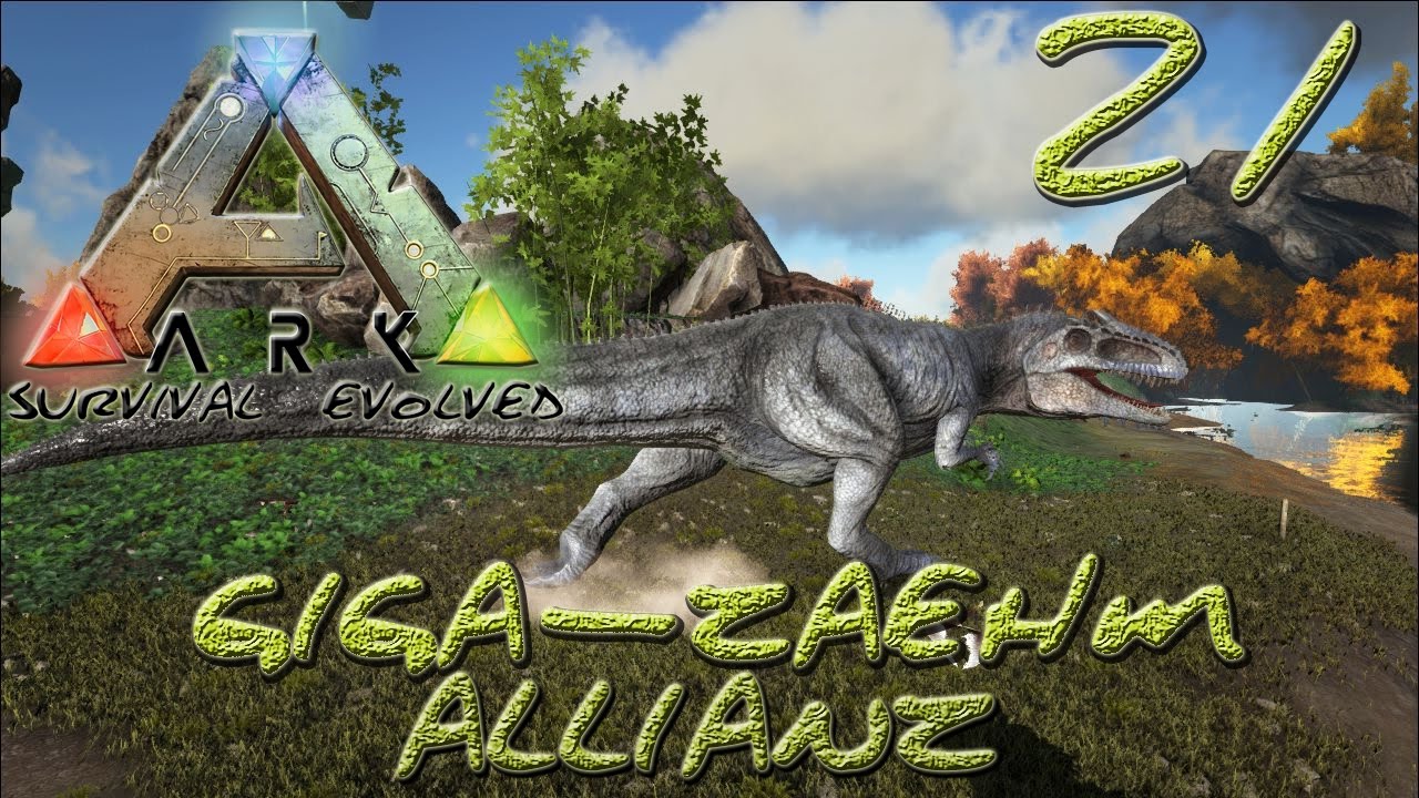 ARK:Survival Evolved #21 - "Giga-zähm-Allianz" [gatoLOCO]