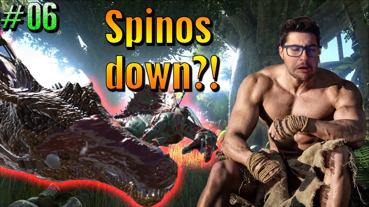 Ark Survival of the Fittest FFA/Solo #06 - Alle Spinos DOWN?! Gameplay Deutsch/German