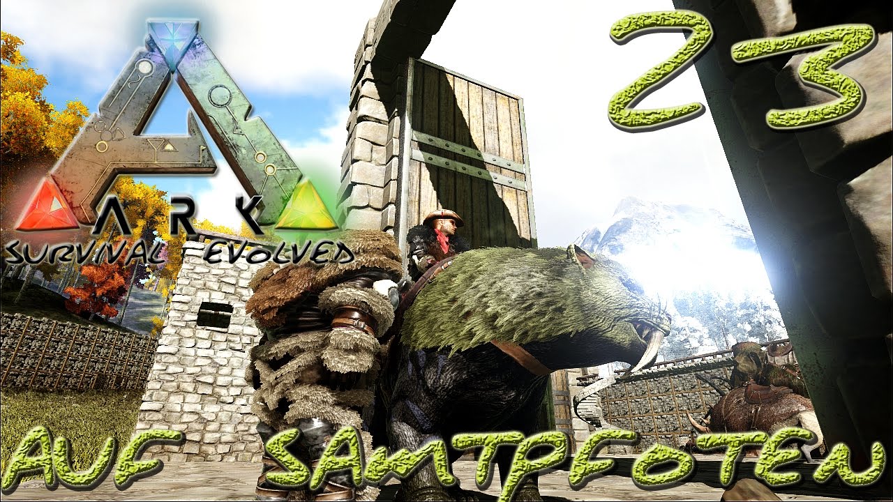 ARK:Survival Evolved #23 - "Auf Samtpfoten" [gatoLOCO]