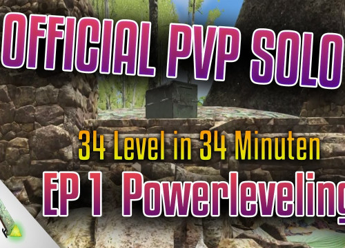 Ark Lets Play Solo PVP Offizielle Server Episode 1 Powerleveling