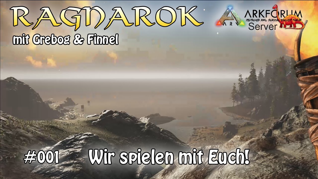 Wir spielen mit Euch! - RAGNAROK - ARK:SE #001 mit Grebog & Finnel