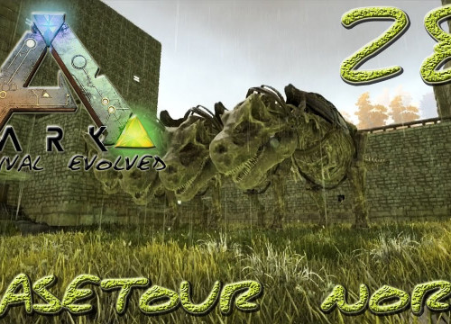 ARK:Survival Evolved #28 - "Basetour Nord" [gatoLOCO]