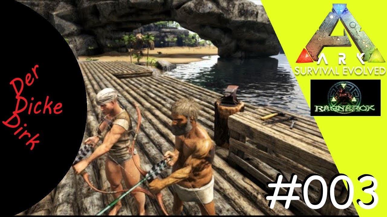 Schlüppikrieger - Überleben in Unterwäsche - ARK Ragnarok | 003 | Lets Play Together | Deutsch |