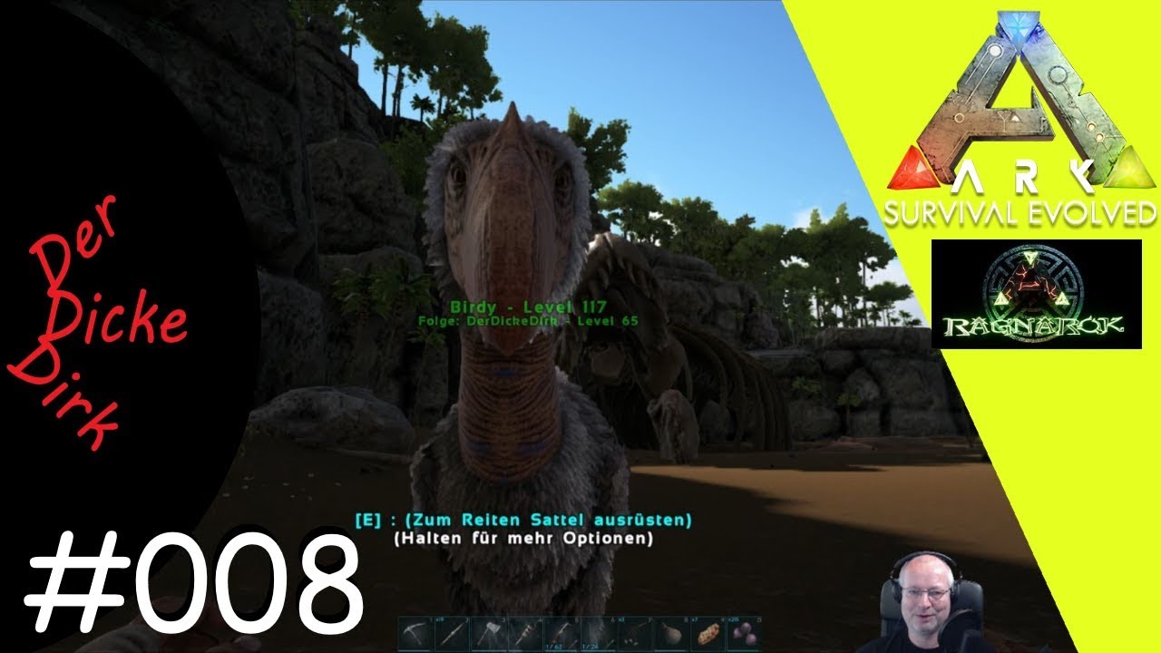 Terrorbird zähmen - Pteranodons weggespackt - ARK Ragnarok | 008 | Lets Play Together | Deutsch |