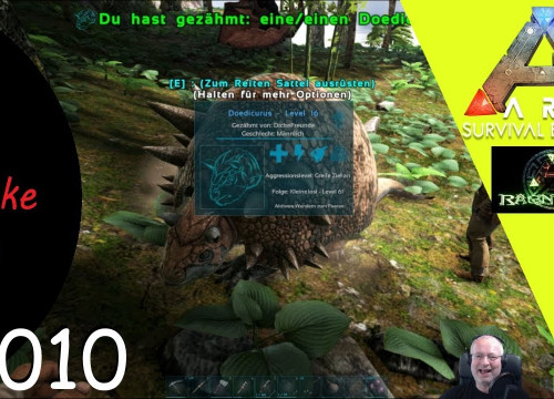 Geschafft!!! Doedicurus Speedzähmung!! - ARK Ragnarok | 010 | Lets Play Together | Deutsch |