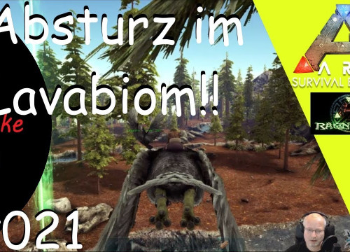 Absturz am Lava-Biom - ARK Ragnarok | 021 | Lets Play Together | Deutsch |