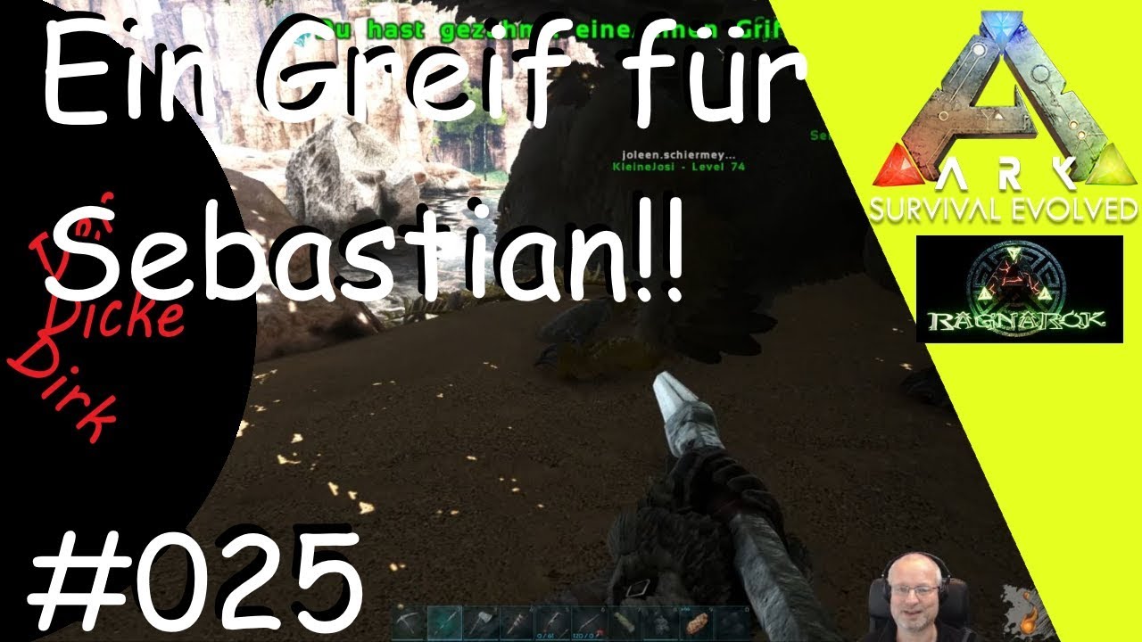 Ein Greif für Sebastian - ARK Ragnarok | 025 | Lets Play Together | Deutsch |