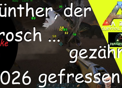 Günther der Frosch - gezähmt - gefressen - ARK Ragnarok | 026 | Lets Play Together | Deutsch |