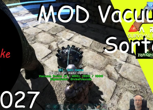 Produktionshalle gebaut - MOD Vacuum Sorter - ARK Ragnarok | 027 | Lets Play Together | Deutsch |