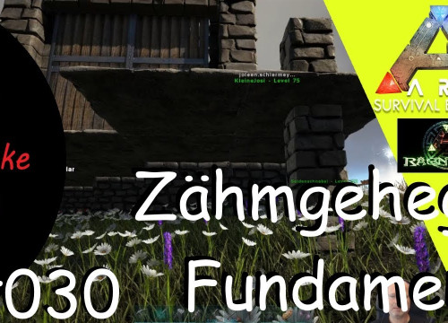 Zähmgehege Fundament - ARK Ragnarok | 030 | Lets Play Together | Deutsch |