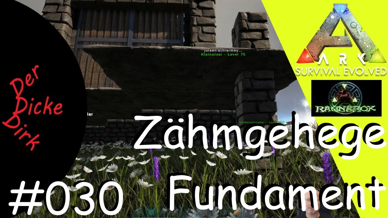 Zähmgehege Fundament - ARK Ragnarok | 030 | Lets Play Together | Deutsch |