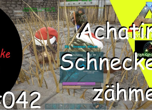 Achatina - Schnecken zähmen | 042 | ARK Ragnarok | Lets Play Together | Deutsch