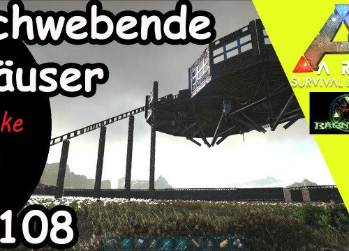 Schwebende Häuser - MOD Redwoods Anywhere entfernt | 044 | ARK Ragnarok | Lets Play Together deutsch