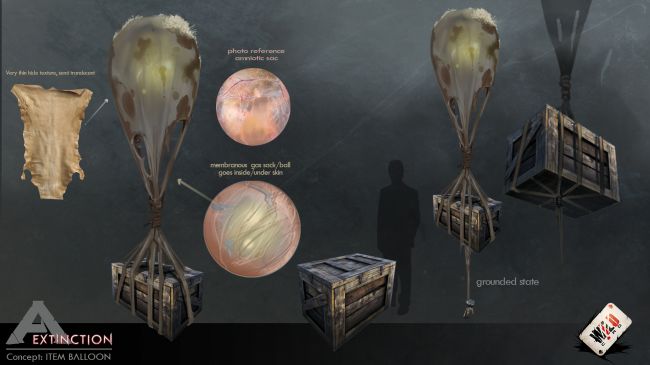 Extinction concept Art