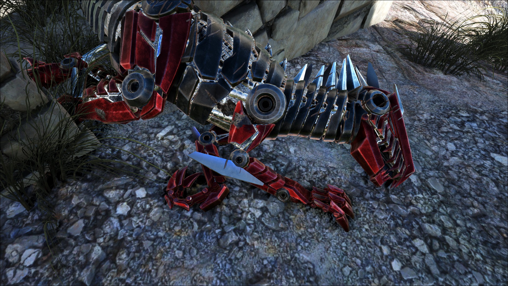 Tek Raptor in rot