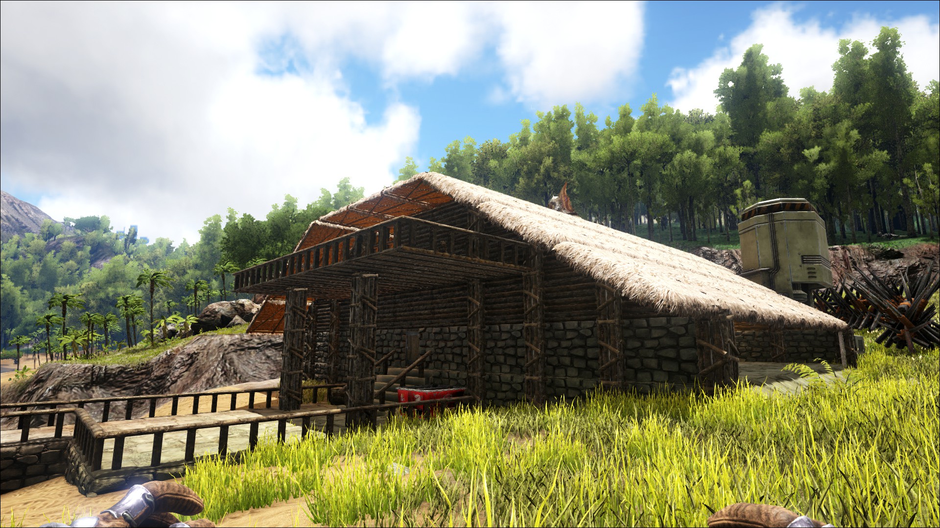 little farm near redwood