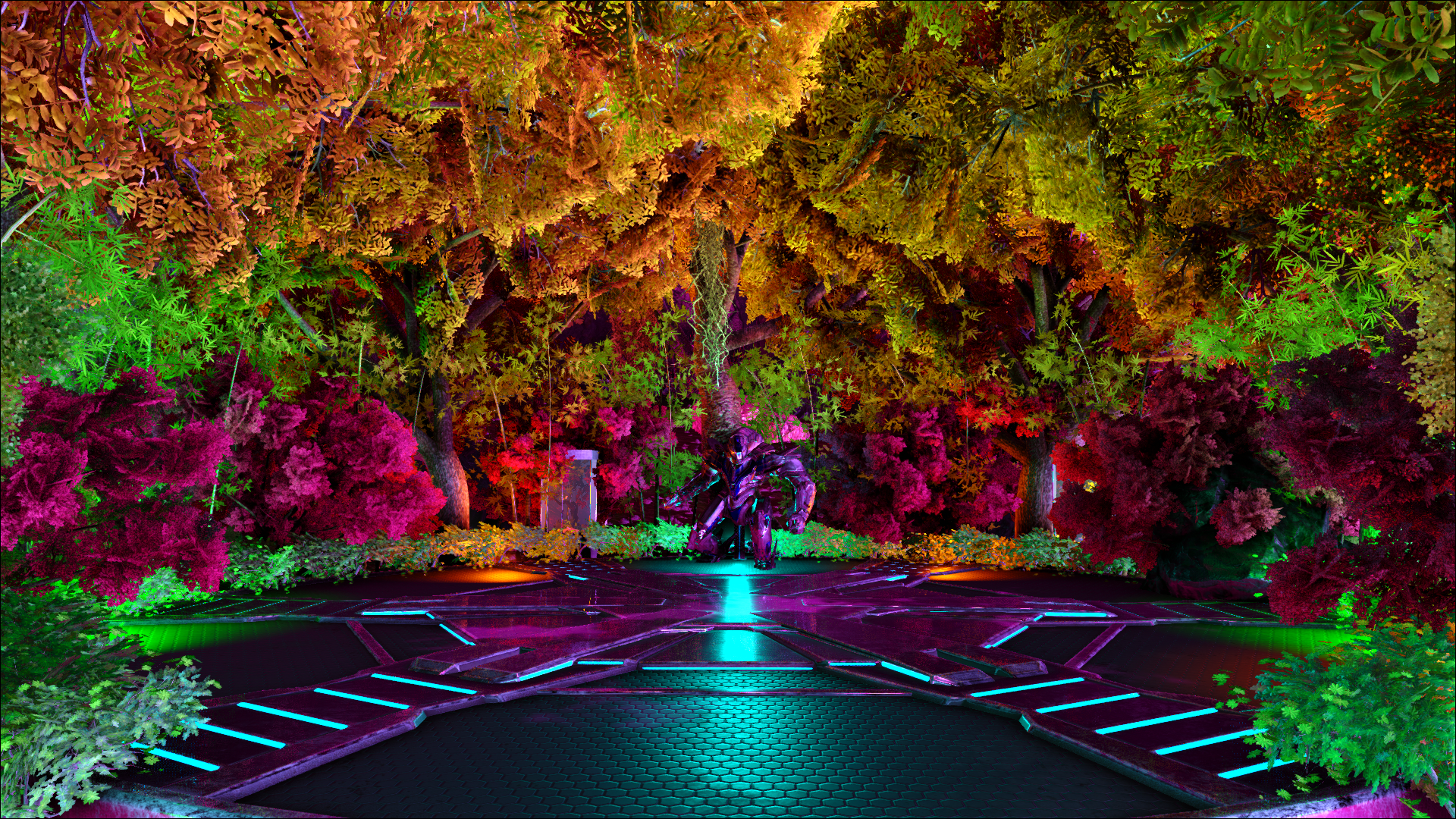Element Falls Basis - Außenanlage (Teleporter)