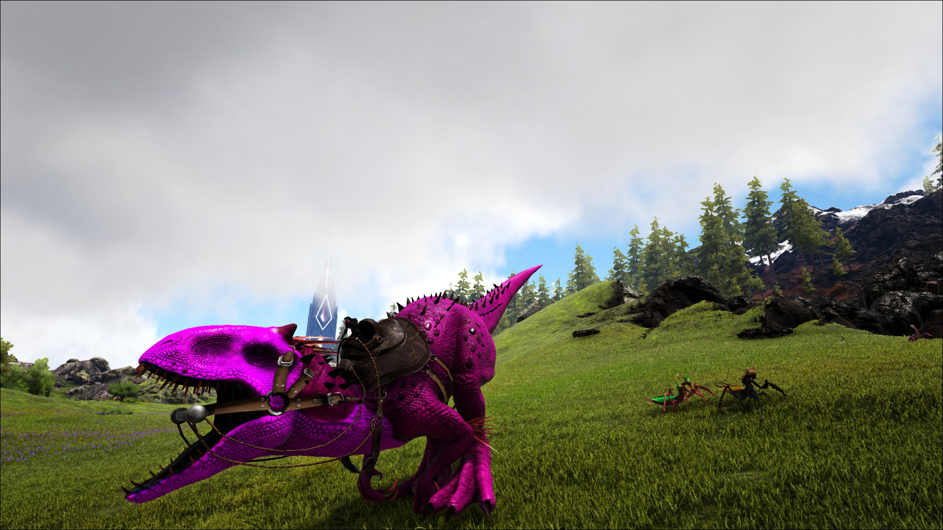 Indominus Rex in pink