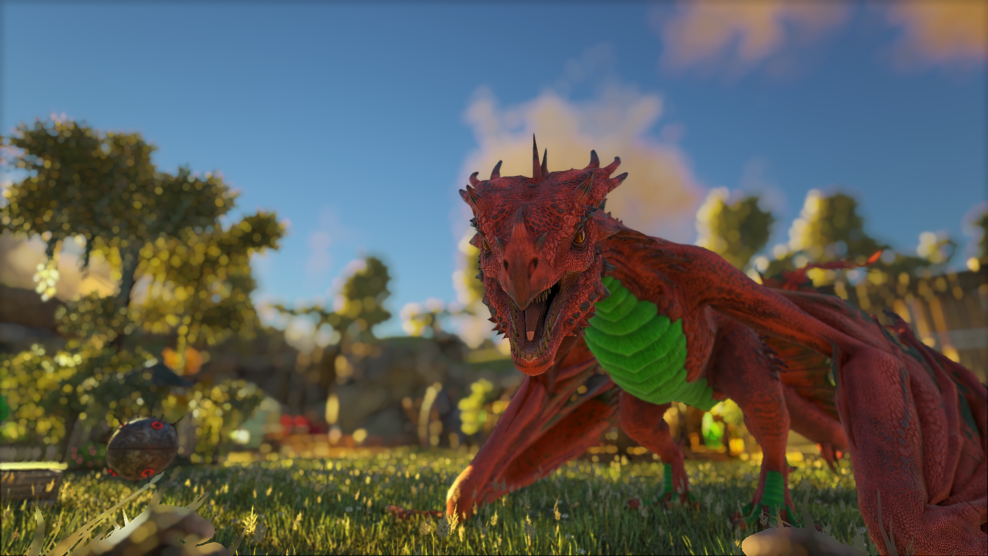 Weihnachts-Wyvern