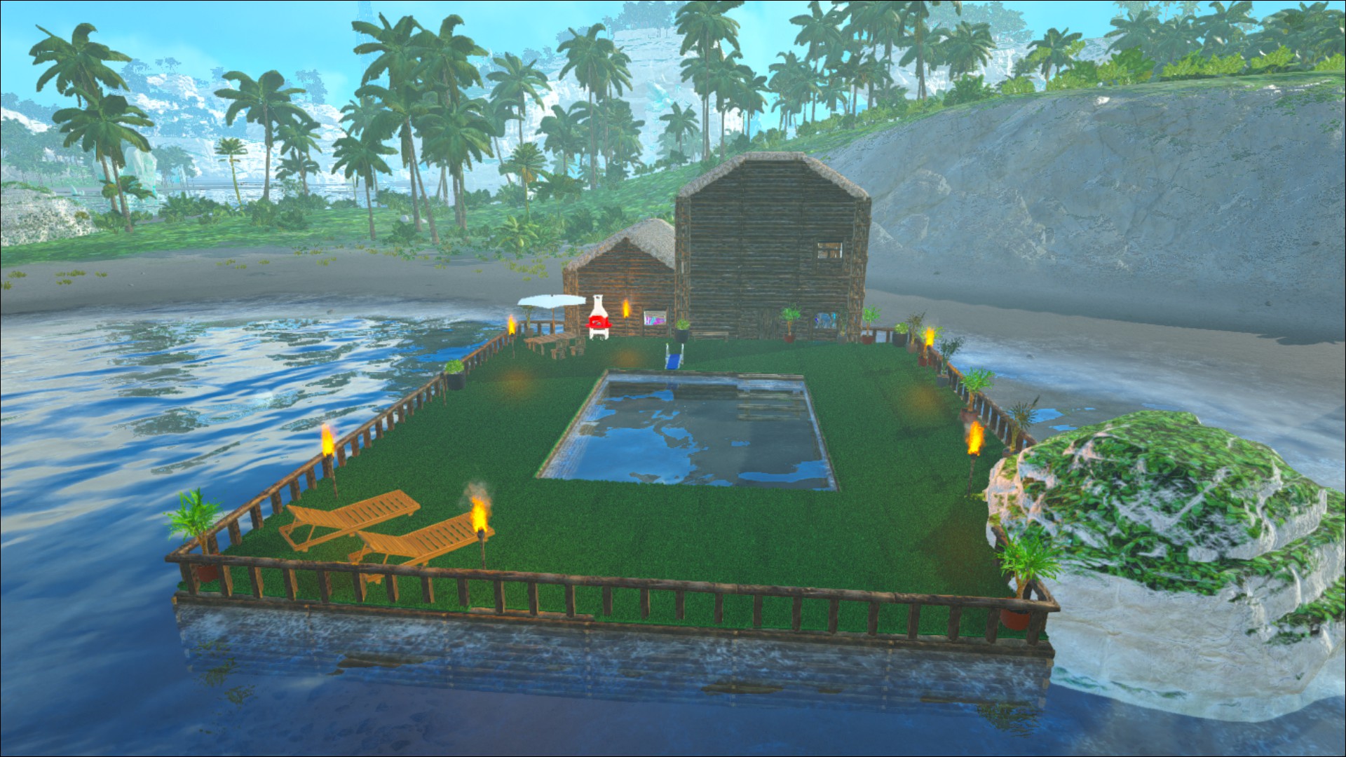 Neue Base auf Crystal Isles
