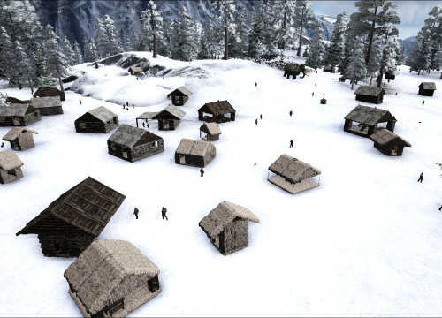 NPC Dorf im EisBiom