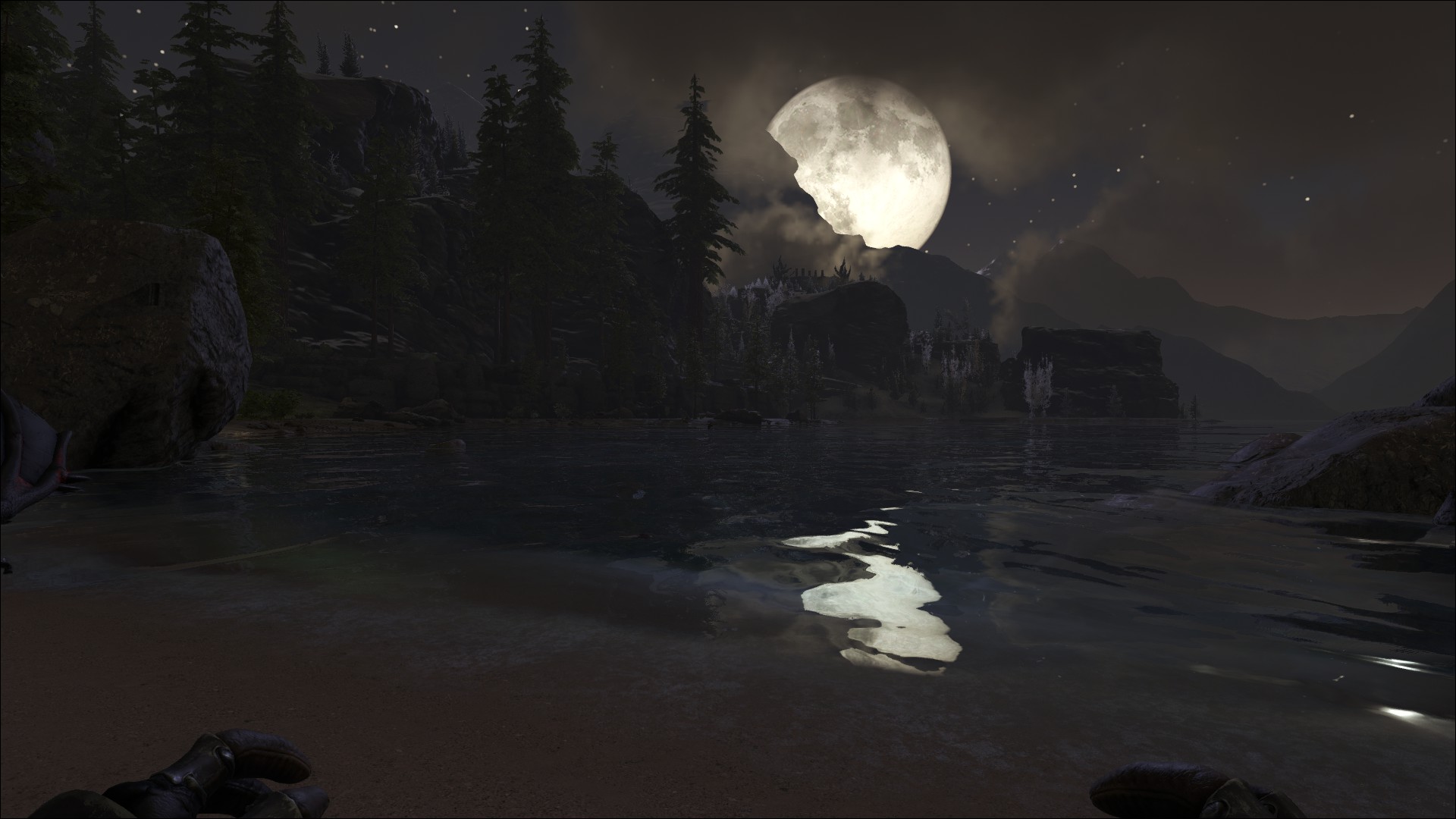 Talamh bei Nacht