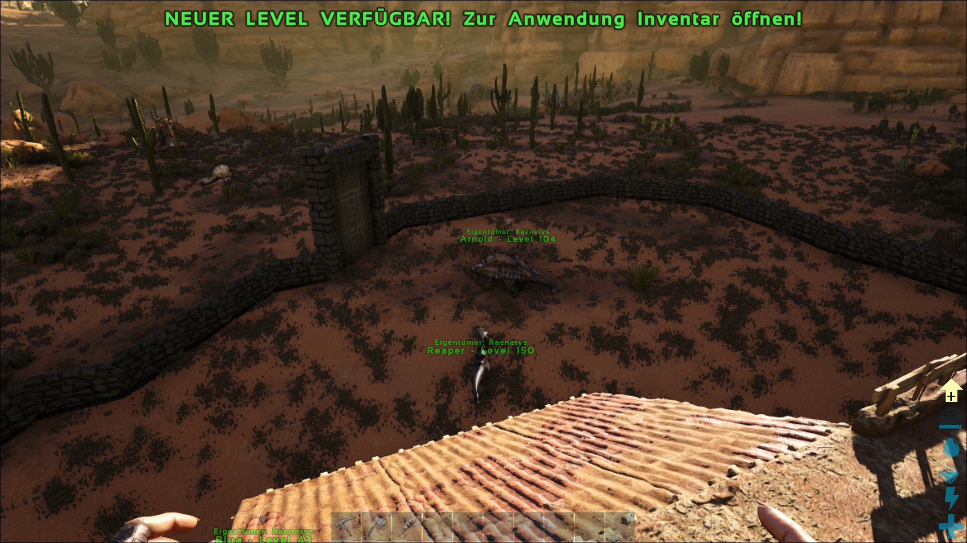 Meine Base, Garten!