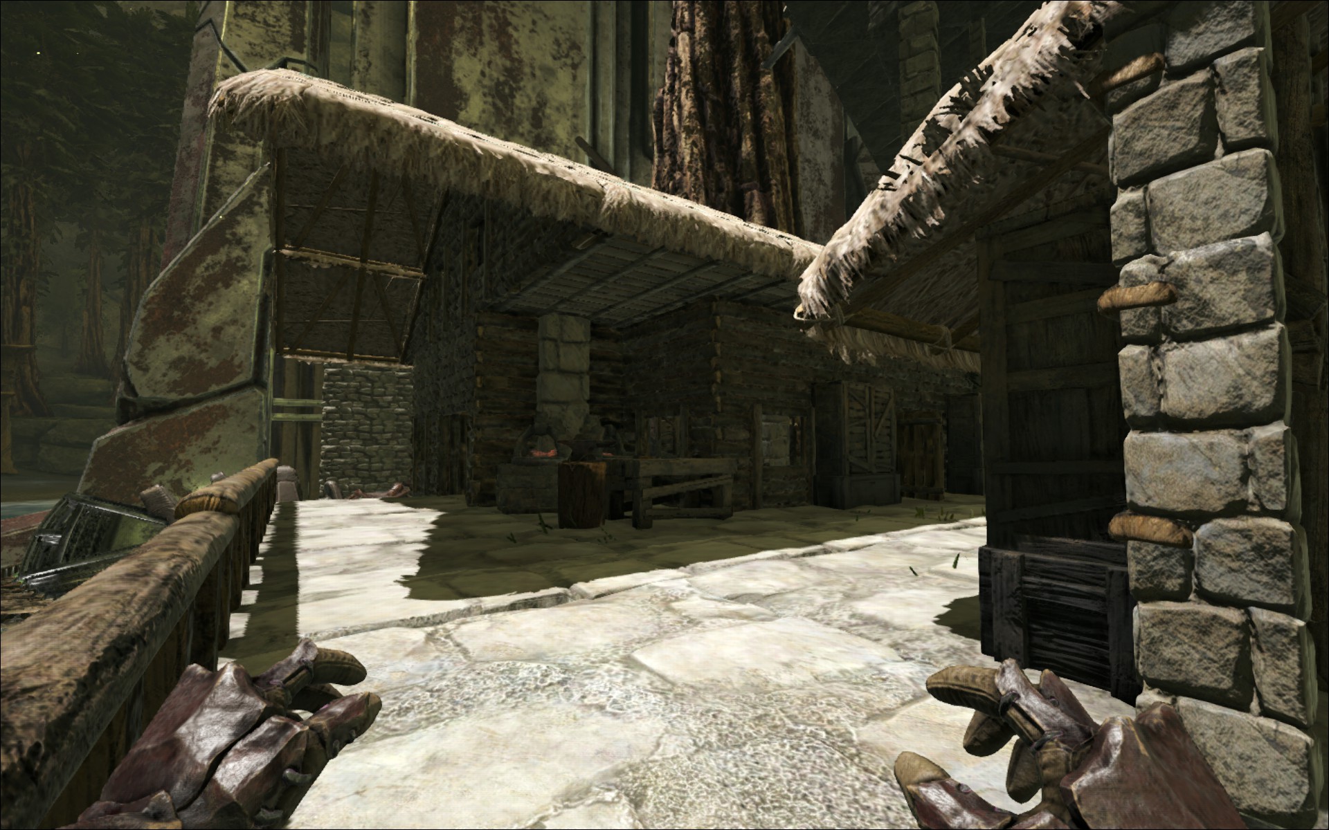 kleine Base auf Aberration Arkforum Crossplay PVE5
