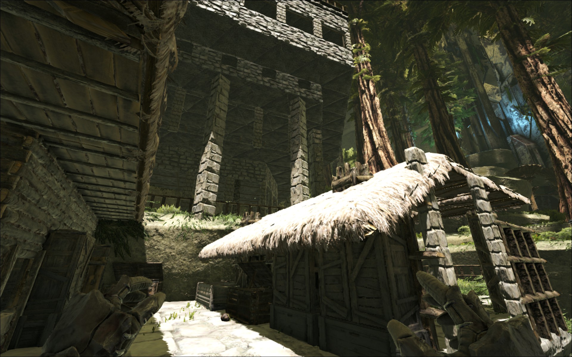 kleine Base auf Aberration Arkforum Crossplay PVE5
