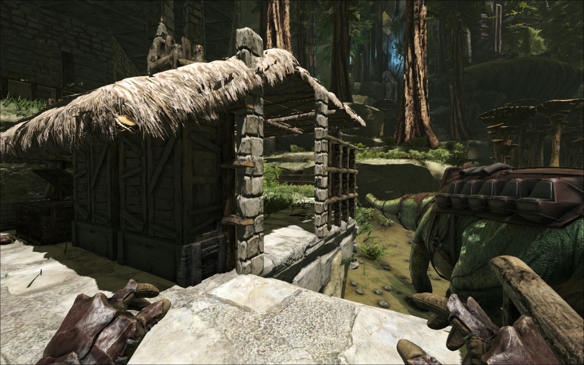 kleine Base auf Aberration Arkforum Crossplay PVE5