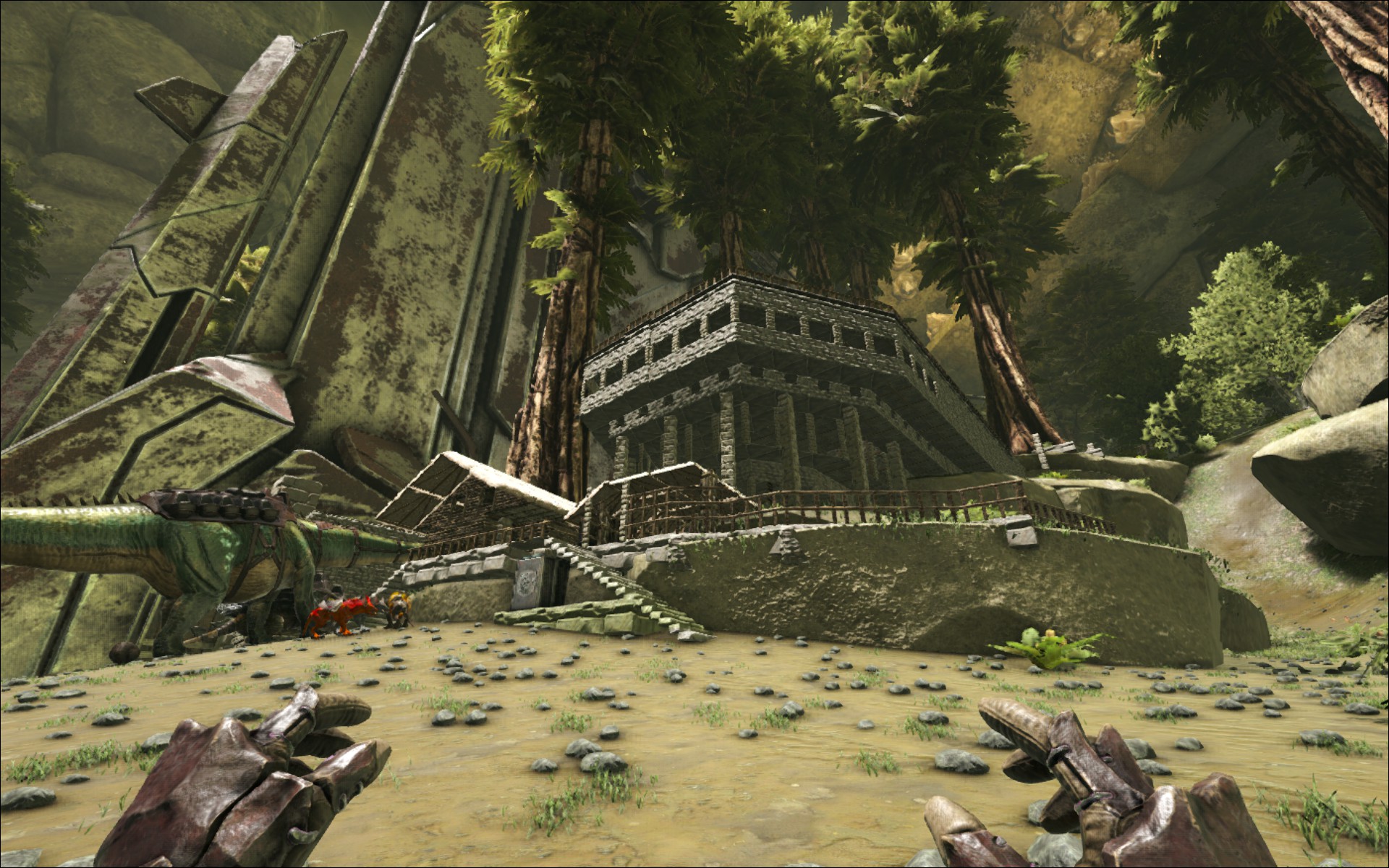 kleine Base auf Aberration Arkforum Crossplay PVE5