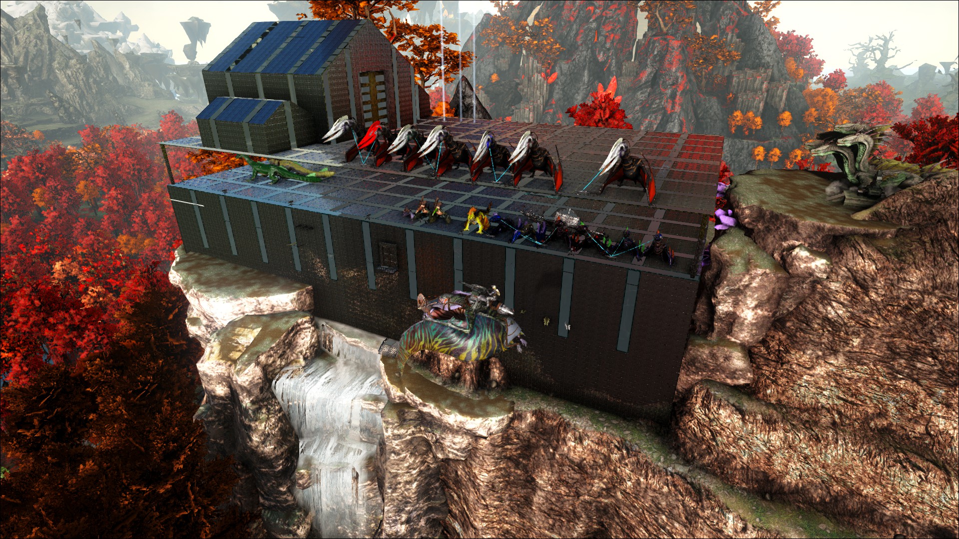 Crystal isles Klippen Hangar Base