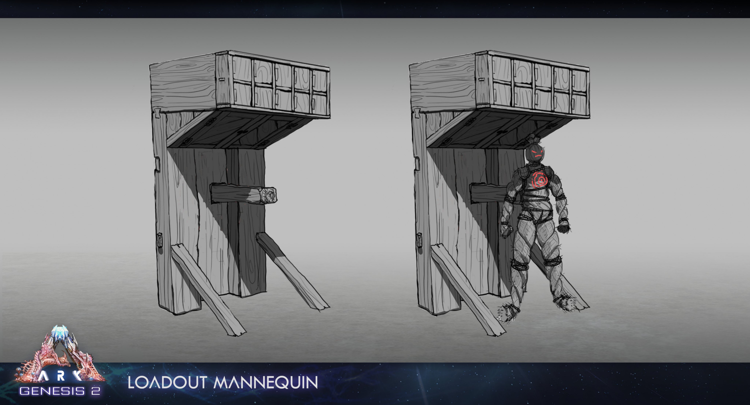Extra Live 2020 - ARK - Genesis 2  --  Loadout Mannequin