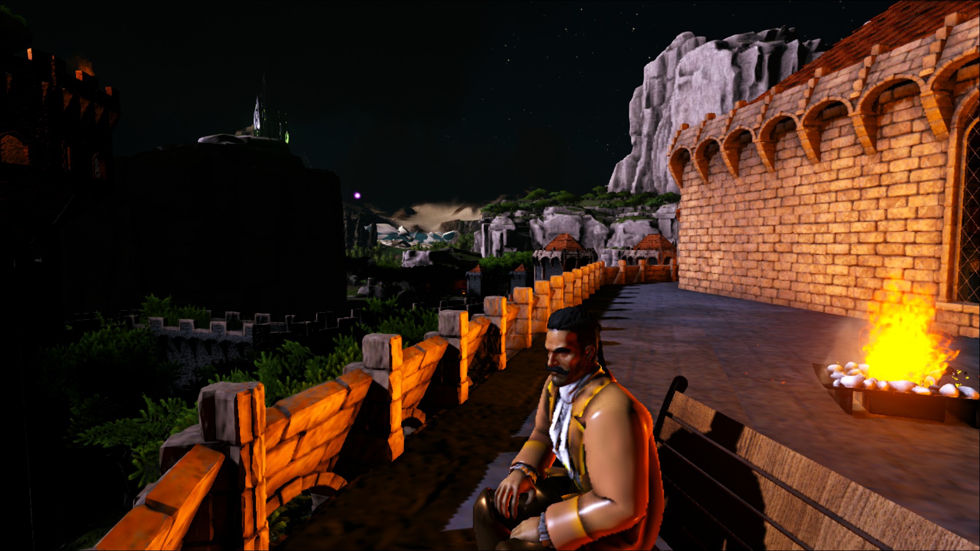 Auf der Terrasse
